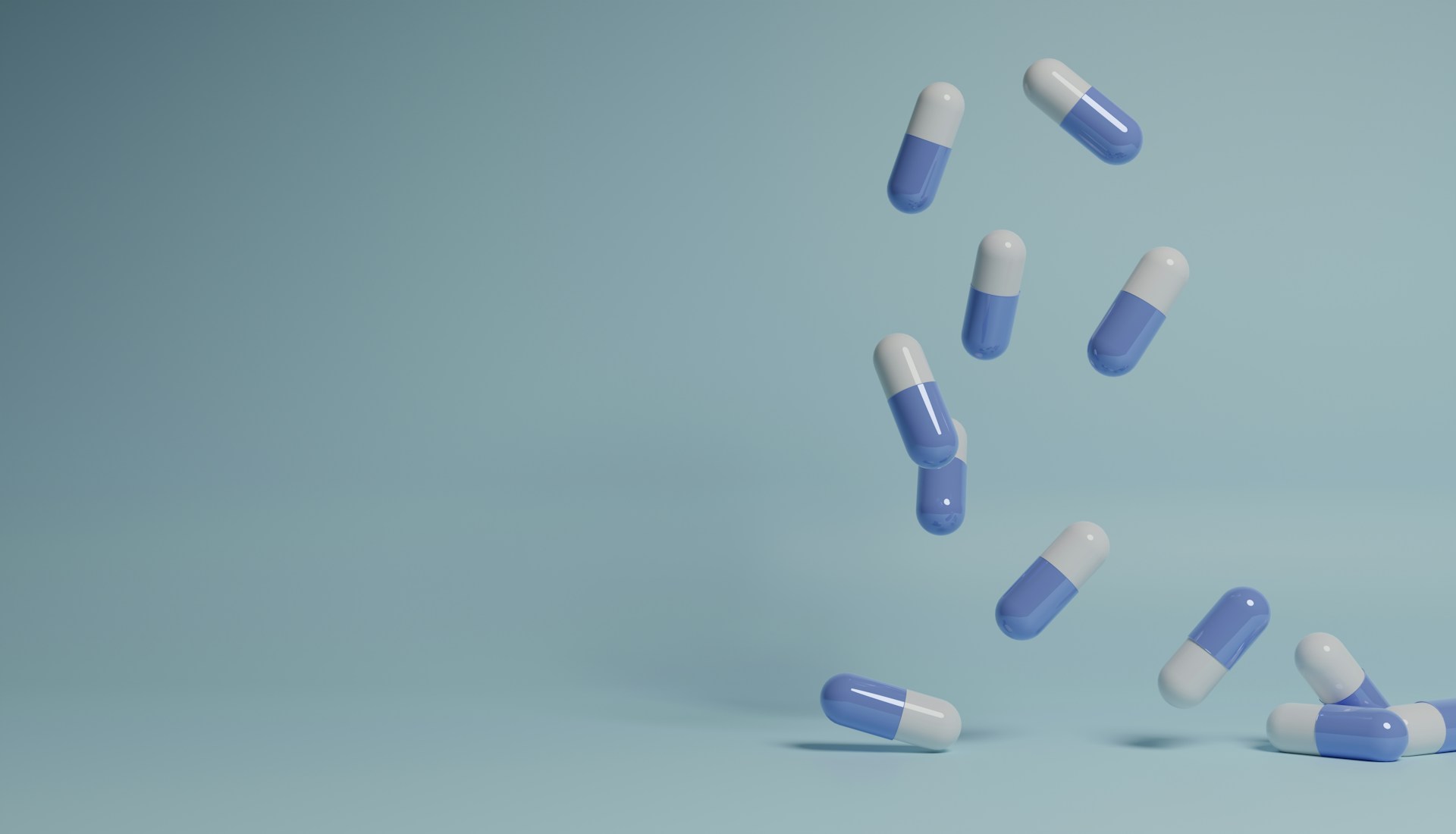 Pills falling from the air - Photo by Jiri Suchy on Unsplash