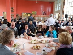 Guest enjoying Afternoon Tea