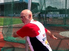 Dave Ayre - Gold Medallist in Volleyball, Discus and High Jump